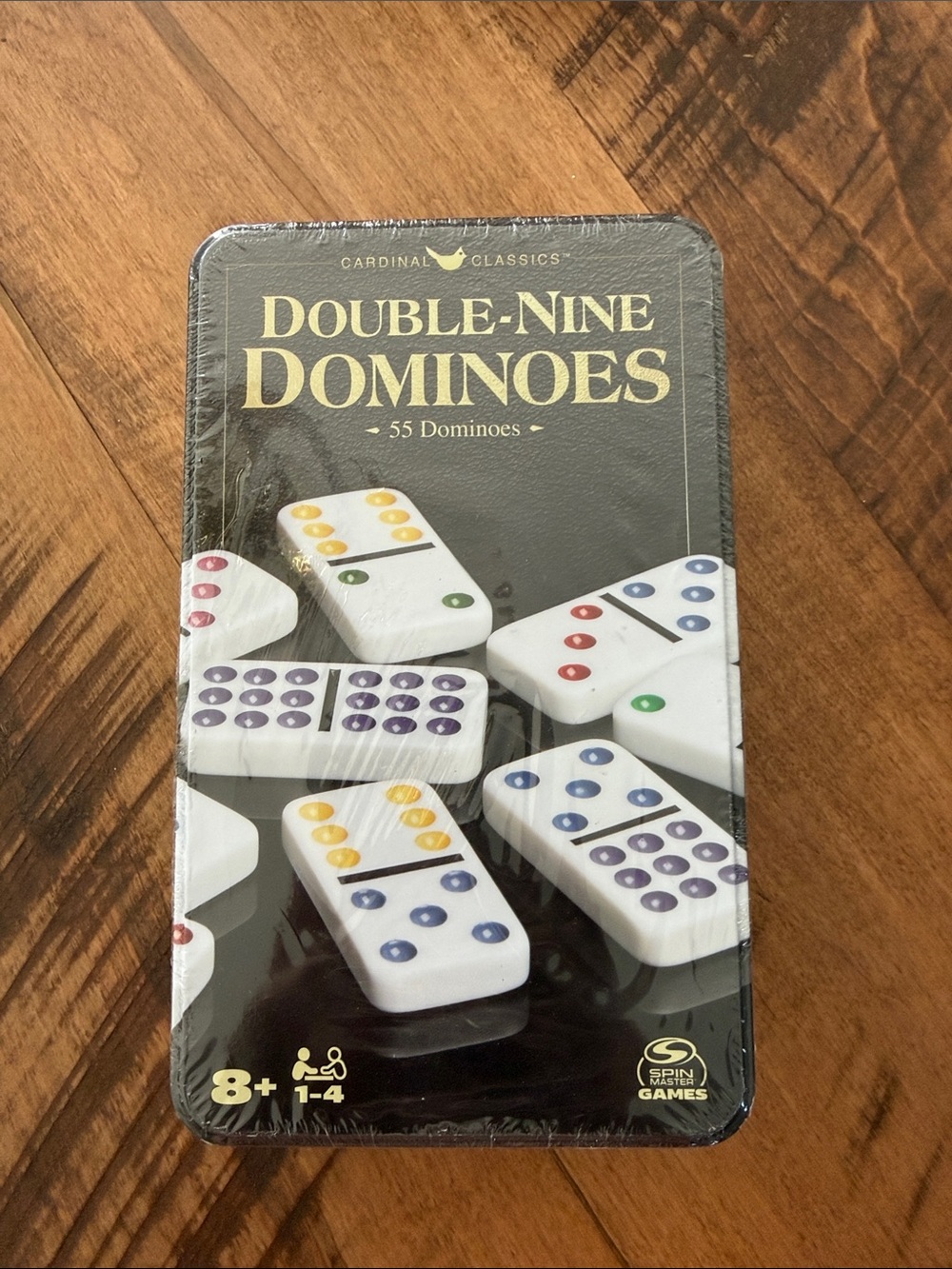 Double-Nine Dominoes Set - White Dominoes new unopened